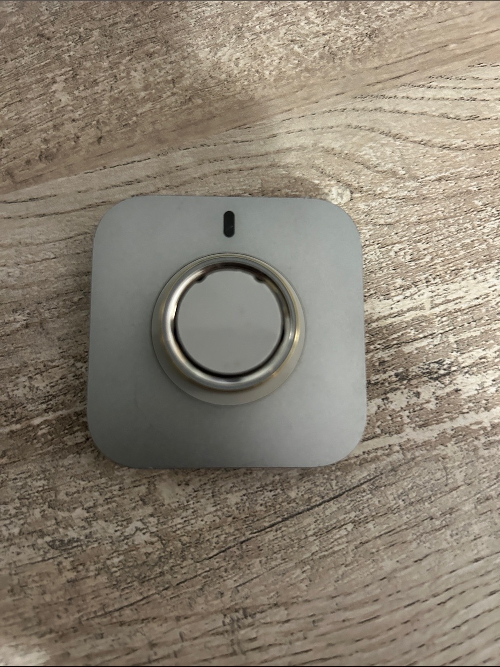 Oura Silver GOLD Smart Ring (used, has scratches)